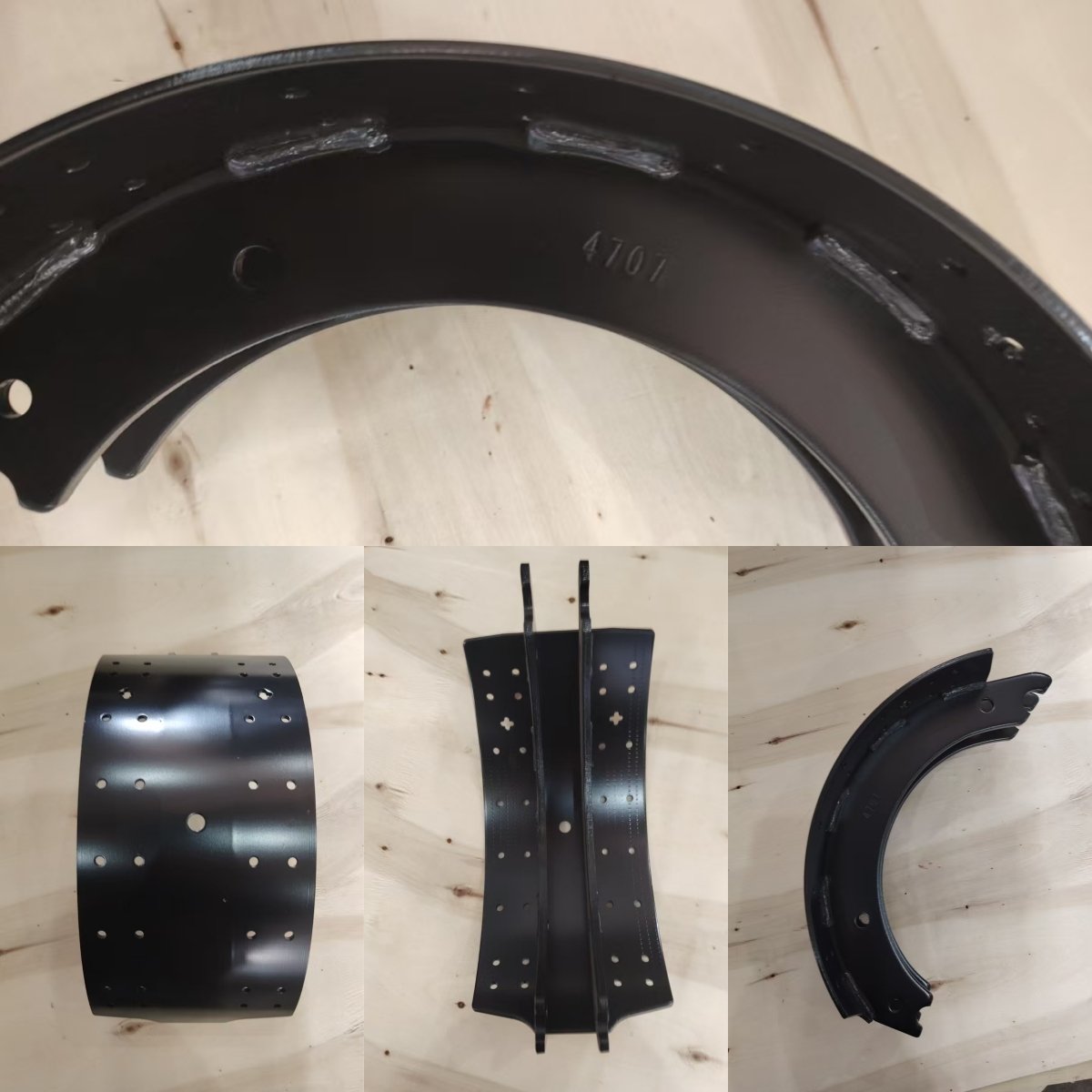High Performance Truck Brake Shoe 4707 4709 Truck Brake Shoe Assembly With Repair Kits for FUWA American Truck Trailers