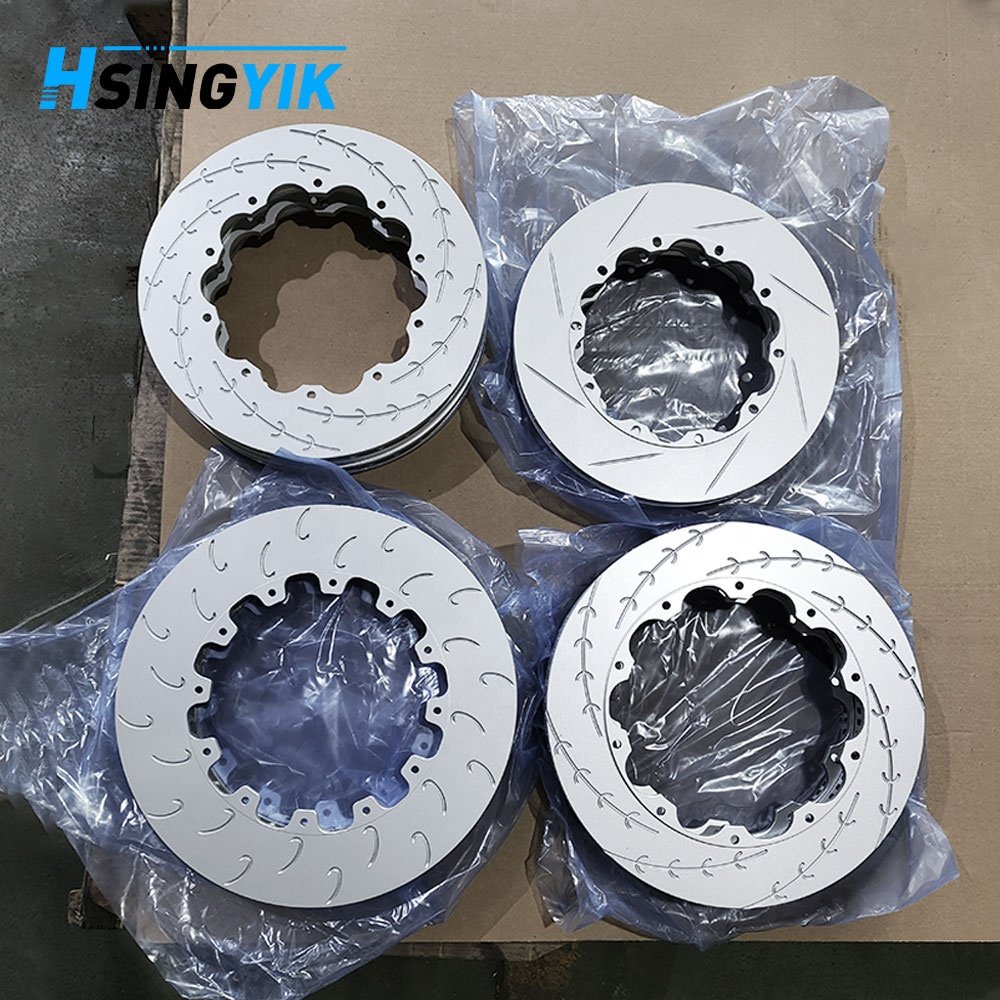 Minimum Weigh Optimized Wear Characteristics Crack Resistance Grooves Racing Brake Discs