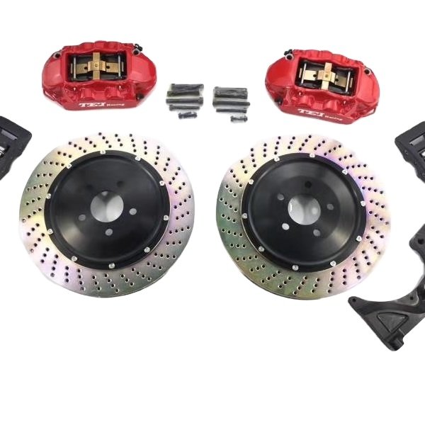 S40 Big Brake Kit 4Piston with 380*28 for FORD 2008 Ford Mustang Shelby GT500 Rear 20inch with Cable Calipers