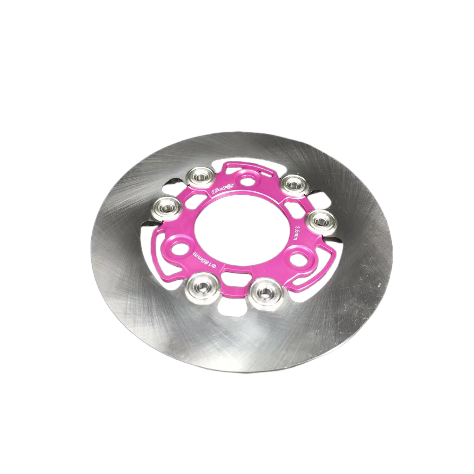 TWPO 7.0 Hole Pitch Stainless Steel Brake Face /CNC Aluminum Alloy Floating Decorative Rivet Buckle Design Smooth Brake Disc
