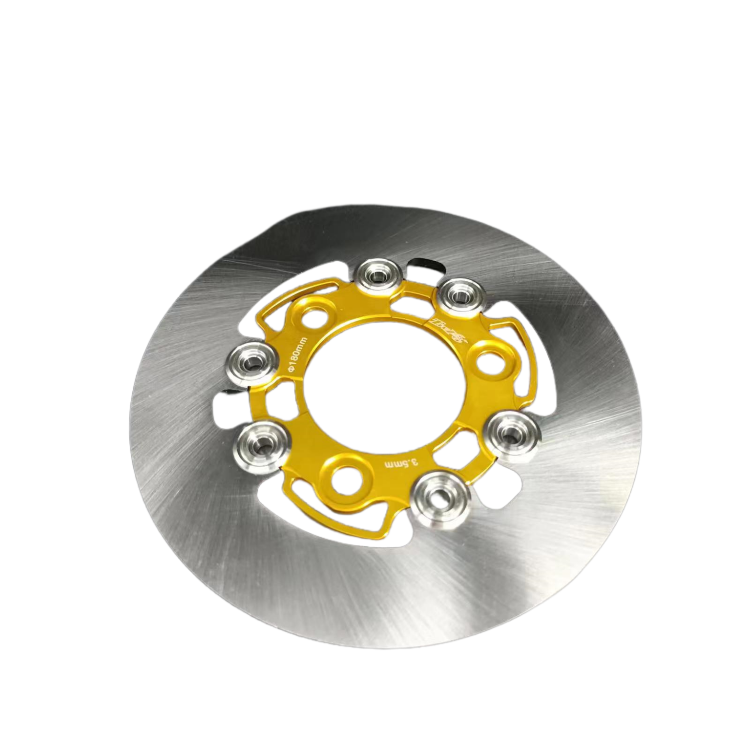 TWPO 7.0 Hole Pitch Stainless Steel Brake Face /CNC Aluminum Alloy Floating Decorative Rivet Buckle Design Smooth Brake Disc