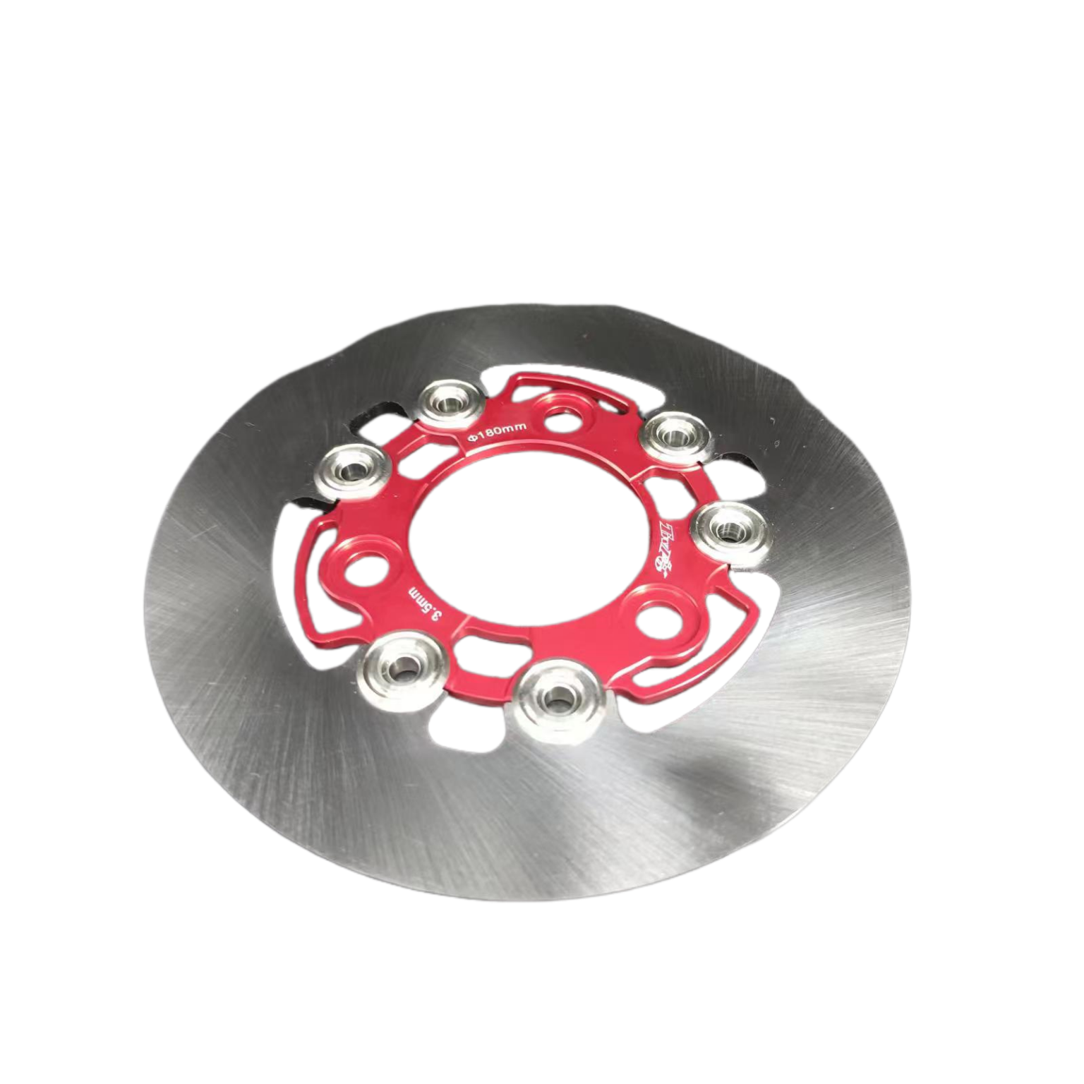 TWPO 7.0 Hole Pitch Stainless Steel Brake Face /CNC Aluminum Alloy Floating Decorative Rivet Buckle Design Smooth Brake Disc
