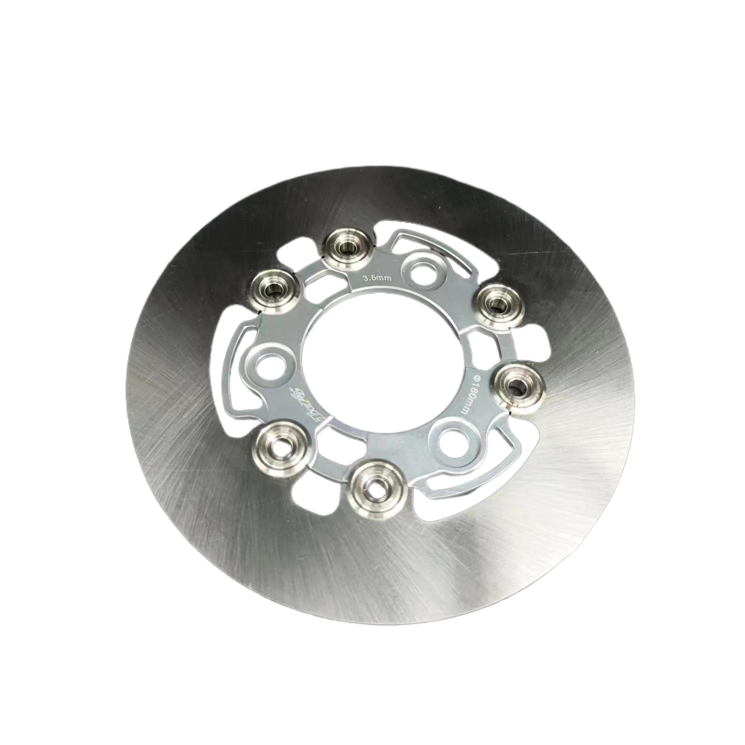 TWPO 7.0 Hole Pitch Stainless Steel Brake Face /CNC Aluminum Alloy Floating Decorative Rivet Buckle Design Smooth Brake Disc