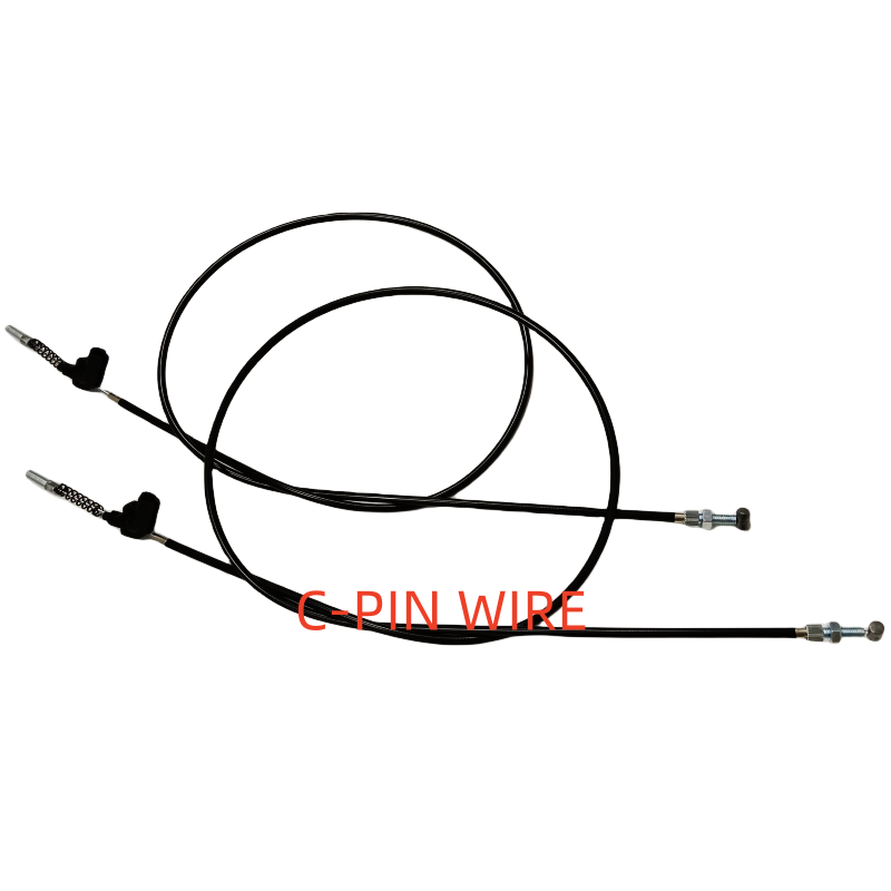 Bicycle Brake Wire Manufacturer 5.0 Diameter Outer Tube 1.5 Inner Core Steel Wire Rope with Nuts and Springs Brake Cable