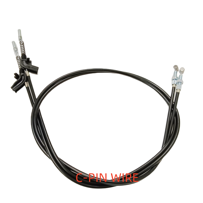 Bicycle Brake Wire Manufacturer 5.0 Diameter Outer Tube 1.5 Inner Core Steel Wire Rope with Nuts and Springs Brake Cable
