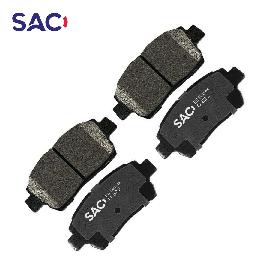 Factory Directly Supply OEM Standard High Quality Semi-metallic Japanese Car Front Brake Pad D822 SP1232/ SP1244