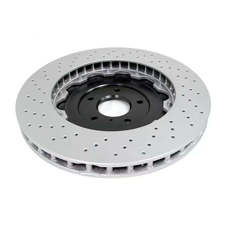 Rear 370*24mm 2-piece Brake Disc Brake Upgrade 34216878179 for bmw