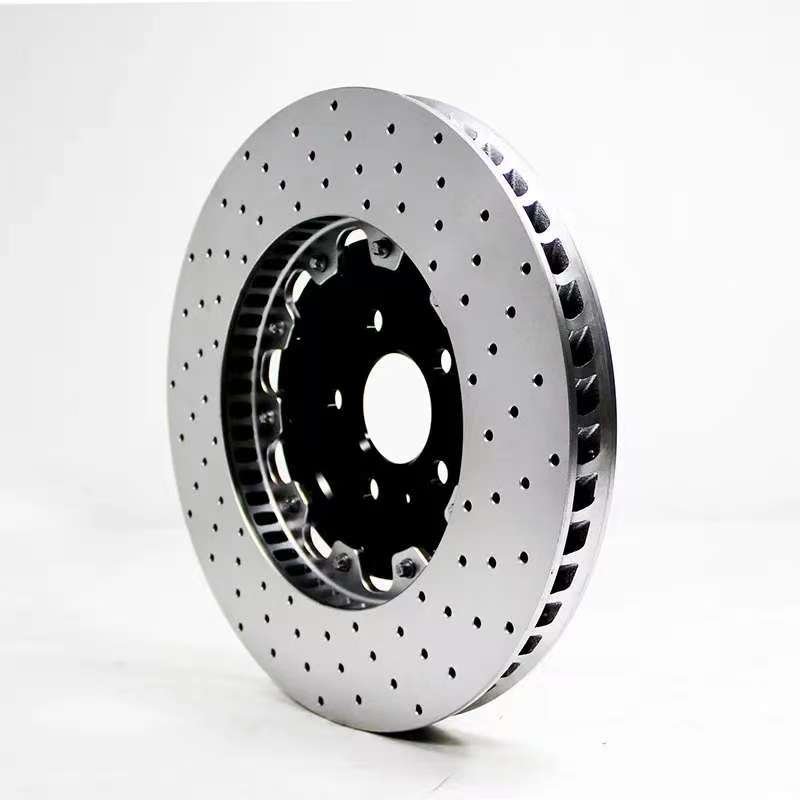 Rear 370*24mm 2-piece Brake Disc Brake Upgrade 34216878179 for bmw