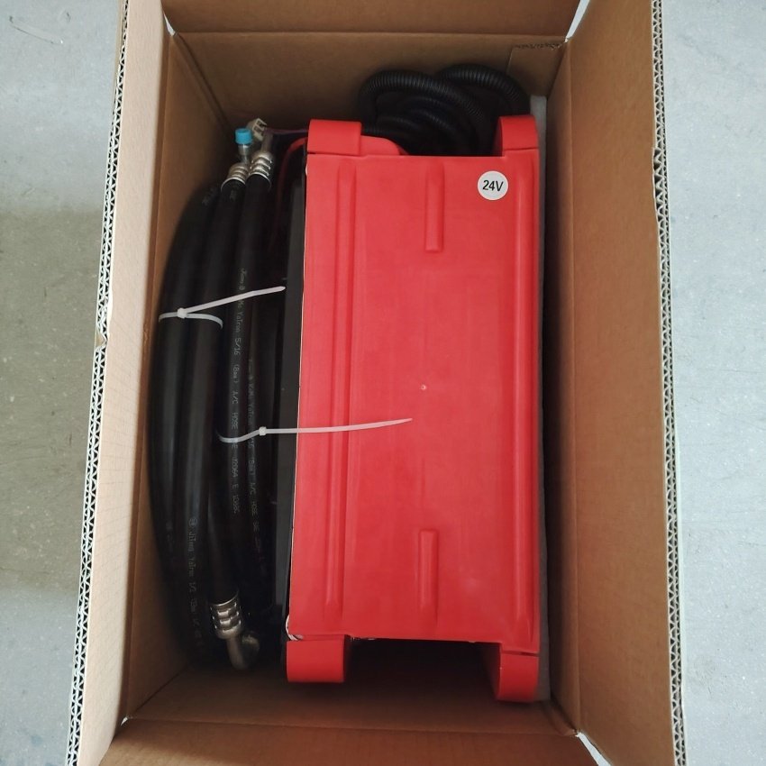 Split Small 12 v Air Conditioning Electric Battery Powered Auto Parking Conditioner for RV Truck