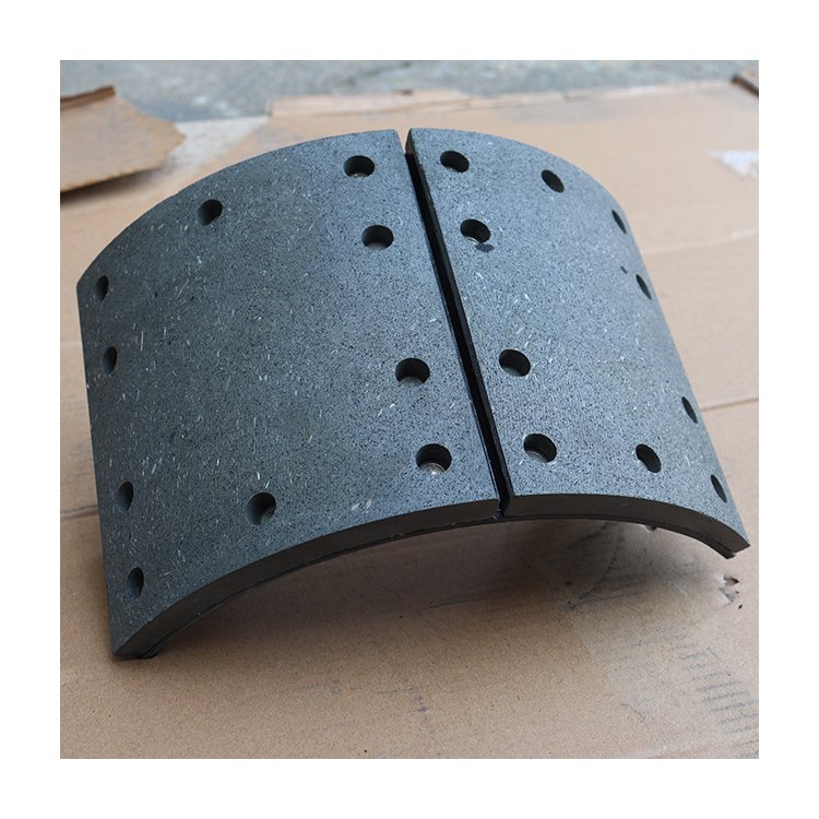 Trailer Quality Long Life No Noise Truck Fuhua Rear Axle Rear Drum Brake Shoe Brake Lining