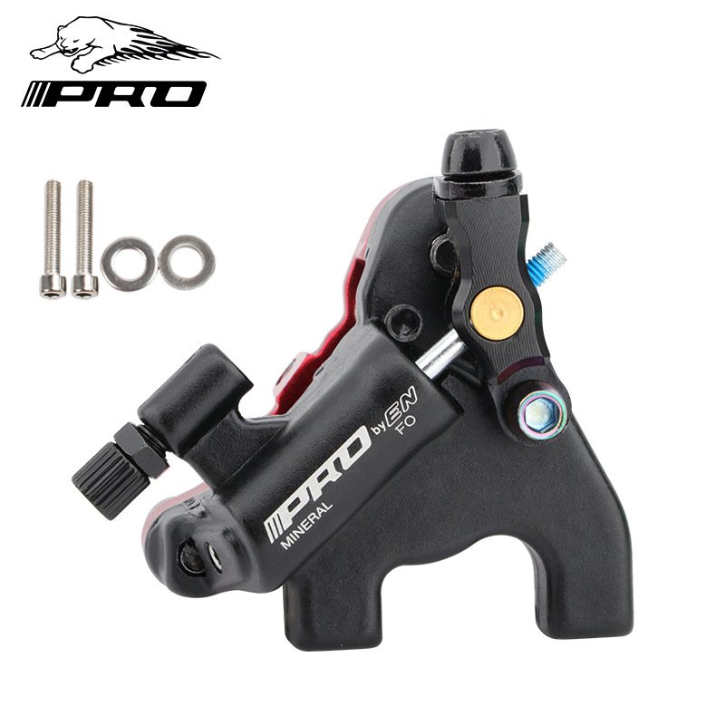 IIIPRO Road Hydraulic Disc Brakes Set Flat Mount Calipers with Discs Rotor Road Brake Clamps