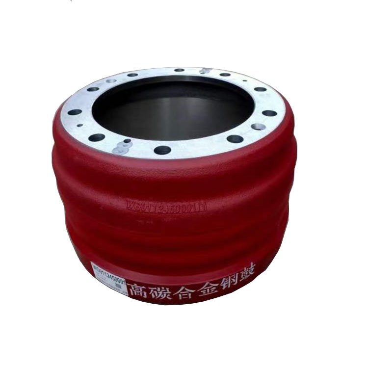 WG9761450001 Heavy Duty Truck Haowo T7H T5G MCP16 Manqiao Rear Brake Drum 710W501100144 for HOWO Truck MCP16 WG4075450001