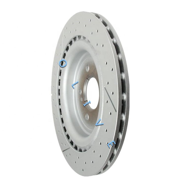Hot Selling Latest Export Car Rear Rotor Brake Disc for Mercedes Benz