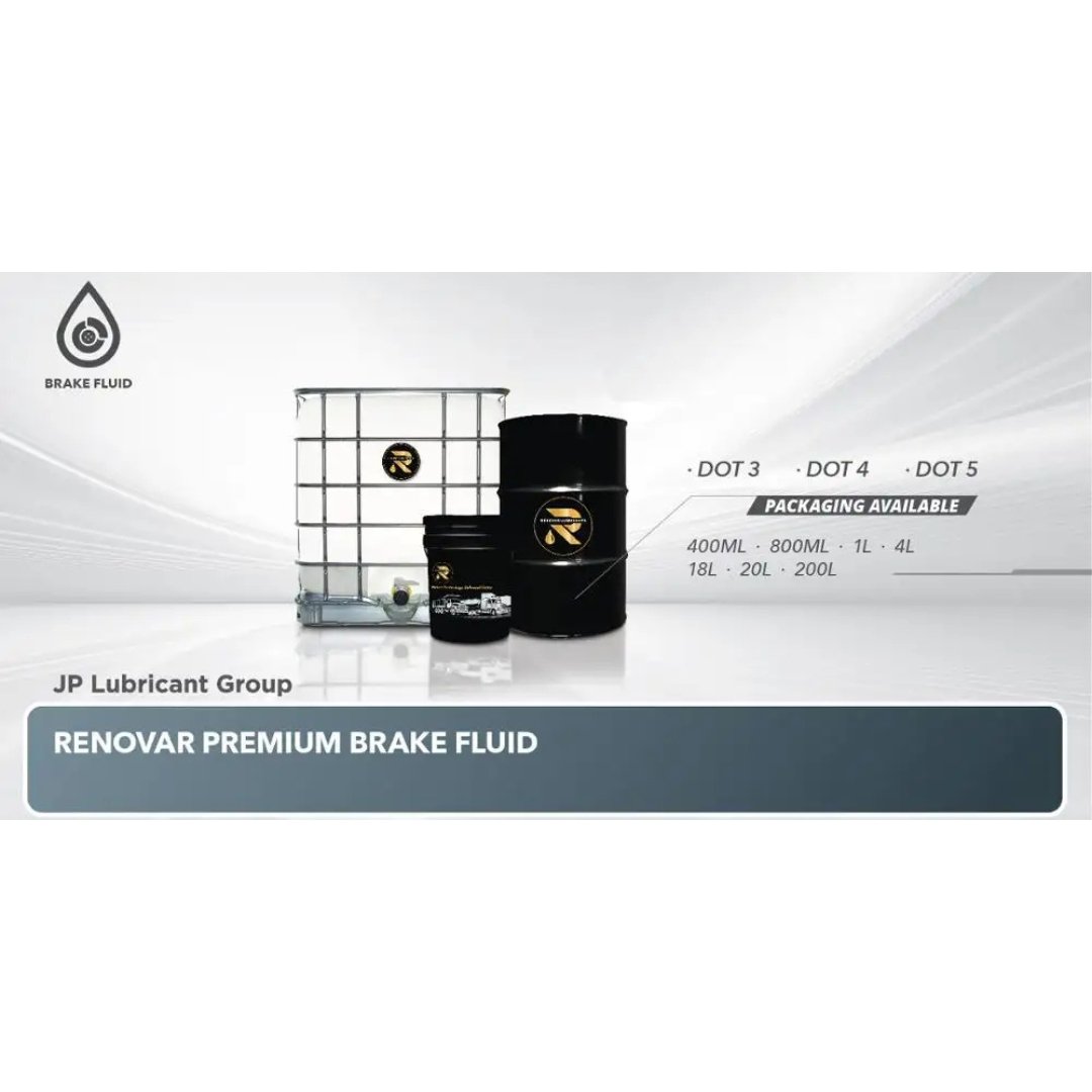 Premium Quality Dot 5 Brake Fluid Base Oil High Performance Automotive Lubricant with Excellent Adhesive Properties JP Lubricant