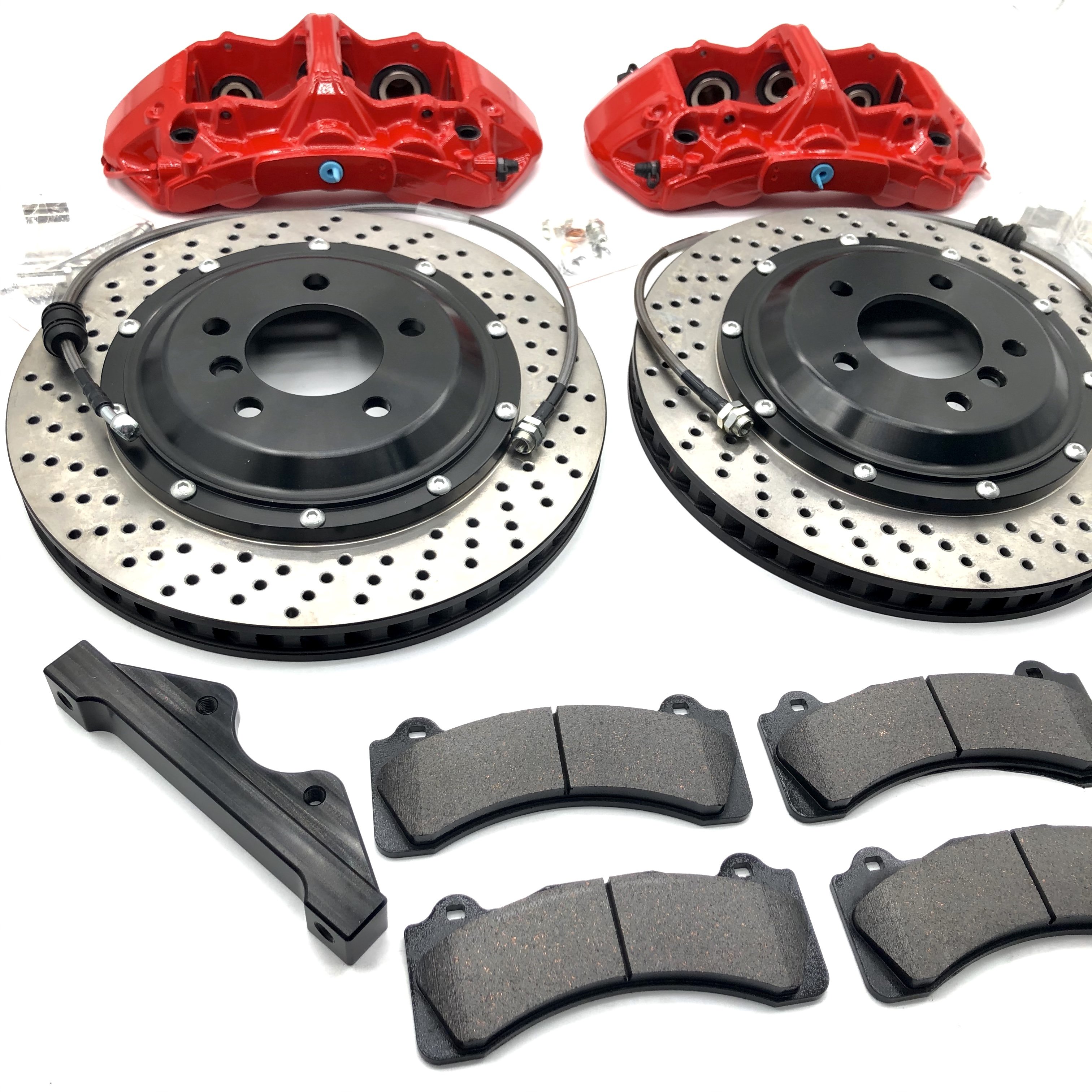Universal Racing Brake Caliper 6 Pot 6 Piston Brake Calipers for Lc100 Toyota Land Cruiser300 BMW Aurora Corolla 2013 Vw Ford