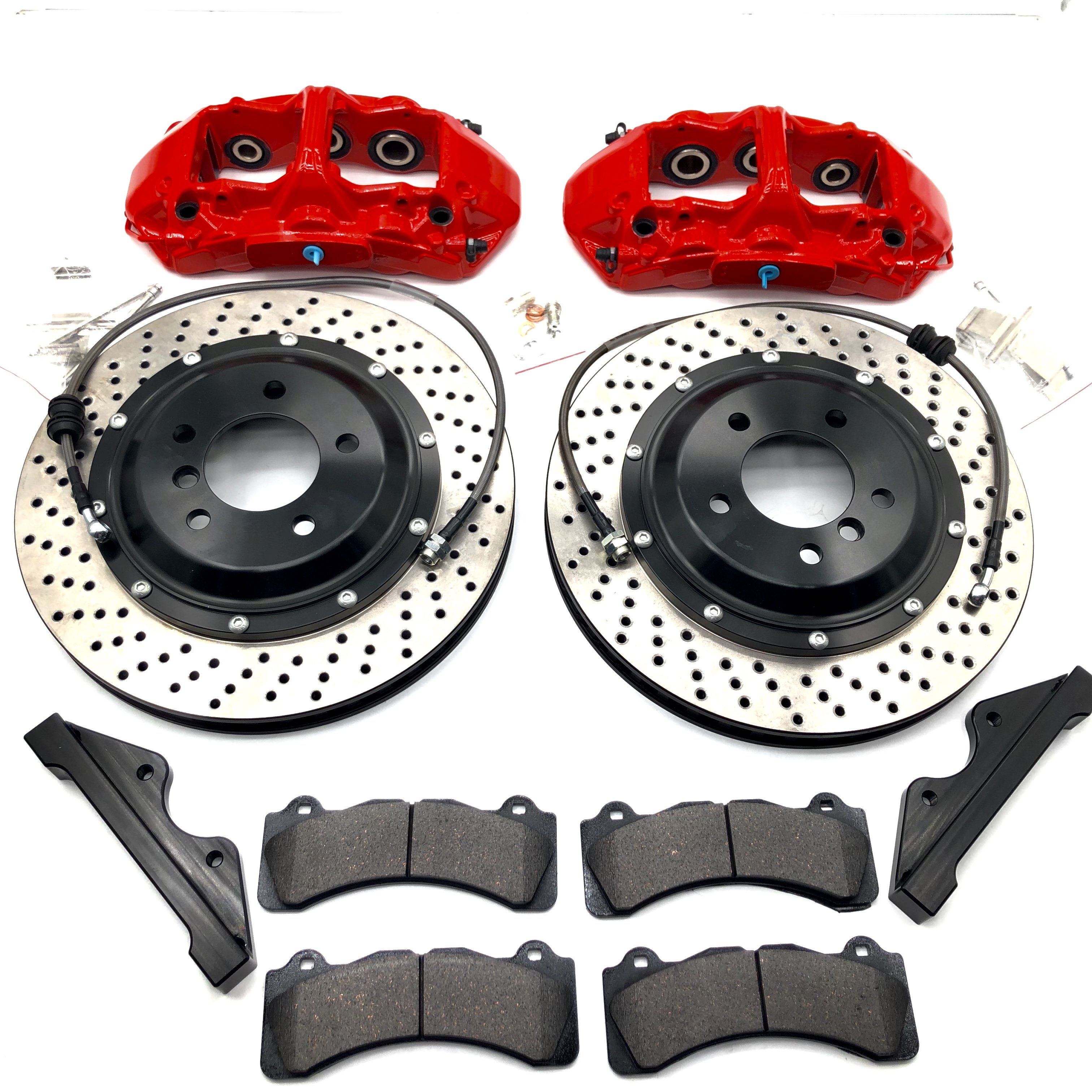Universal Racing Brake Caliper 6 Pot 6 Piston Brake Calipers for Lc100 Toyota Land Cruiser300 BMW Aurora Corolla 2013 Vw Ford