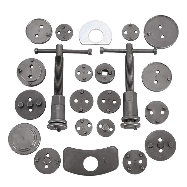 21pcs Steel Disc Brake Caliper Retraction Tool for Convenient Brake Pad Installation Removal Adjustment