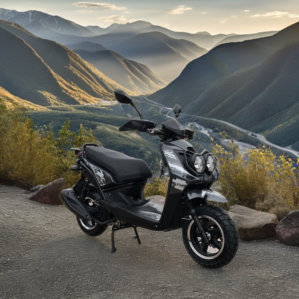 Popular 150cc Gas Scooter for Adults Wholesale Cheap Motorcycle with 4 Stroke Engine 125cc Displacement Disc and Drum Brake