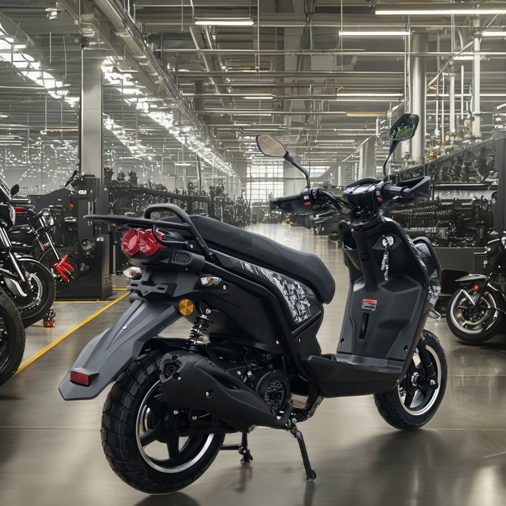 Popular 150cc Gas Scooter for Adults Wholesale Cheap Motorcycle with 4 Stroke Engine 125cc Displacement Disc and Drum Brake