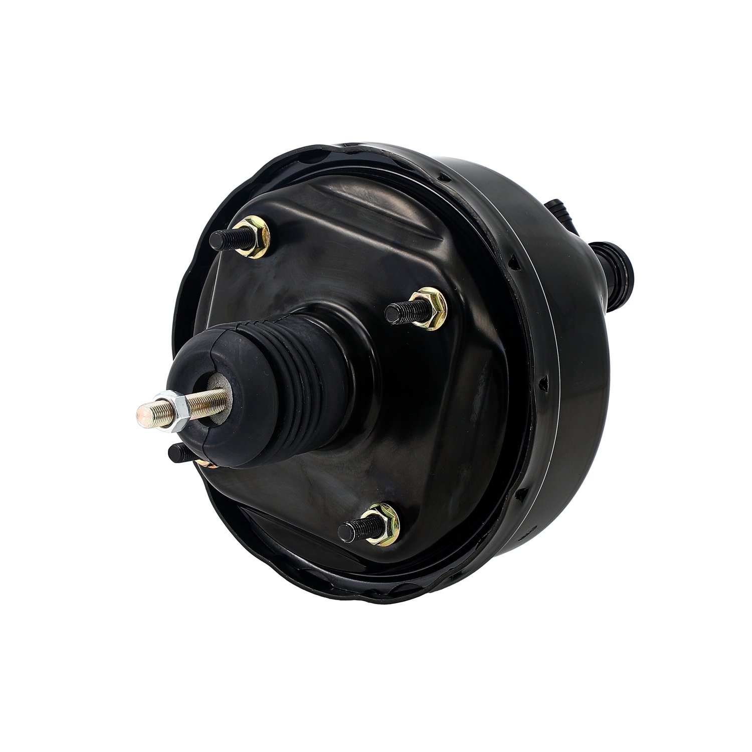 Hot Rod Universal 7" Single Diaphragm Power Brake Booster for Street Rod Fits for Chevy GM Ford Black