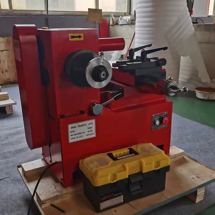 Factory Price BOSCAR C9335 Vehicle Brake Disc Lathe for Brake Disc and Drum Polishing Brake Polish Machine