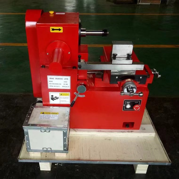Factory Price BOSCAR C9335 Vehicle Brake Disc Lathe for Brake Disc and Drum Polishing Brake Polish Machine