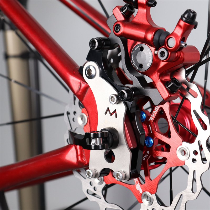 MUQZI Bicycle Parts Aluminum Alloy Bike Cycling Rear Wheel Disc Brake Adapter Disc Brake Bracket Adapter Mount Holder