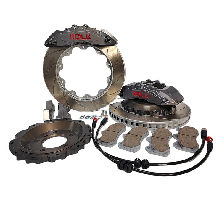 R6SS 380 Hot Selling Accept Customization 6 Piston Brake Caliper Track Day Brakes 6 Piston Brake Kit for VW Golf KIA K5 Reiz