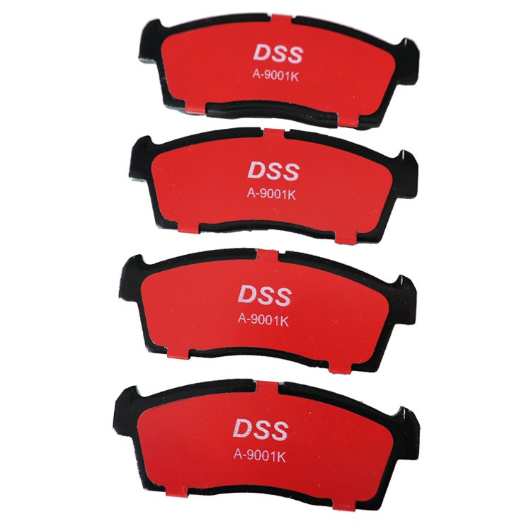 Wholesale Automotive Ceramic Semi-Metal Disc Brake Pads Car Brake System Pastilla De Frenos Brake Pads D1225 for Toyota MAZDA