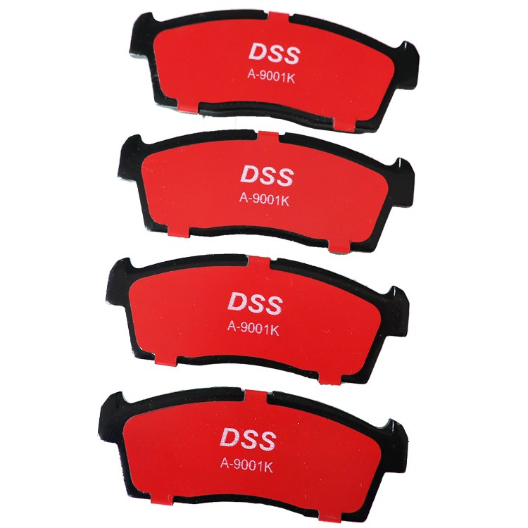 Wholesale Automotive Ceramic Semi-Metal Disc Brake Pads Car Brake System Pastilla De Frenos Brake Pads D1225 for Toyota MAZDA