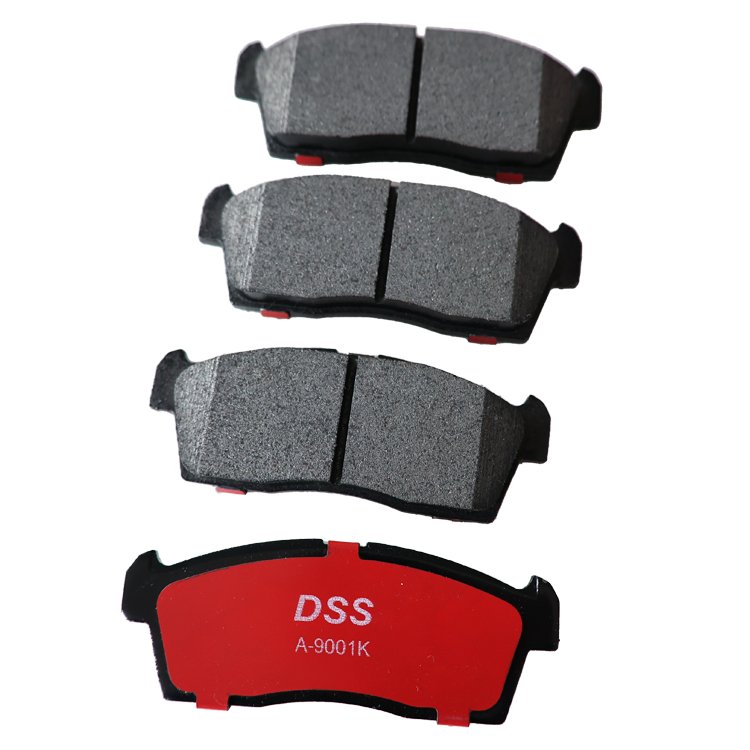 Wholesale Automotive Ceramic Semi-Metal Disc Brake Pads Car Brake System Pastilla De Frenos Brake Pads D1225 for Toyota MAZDA