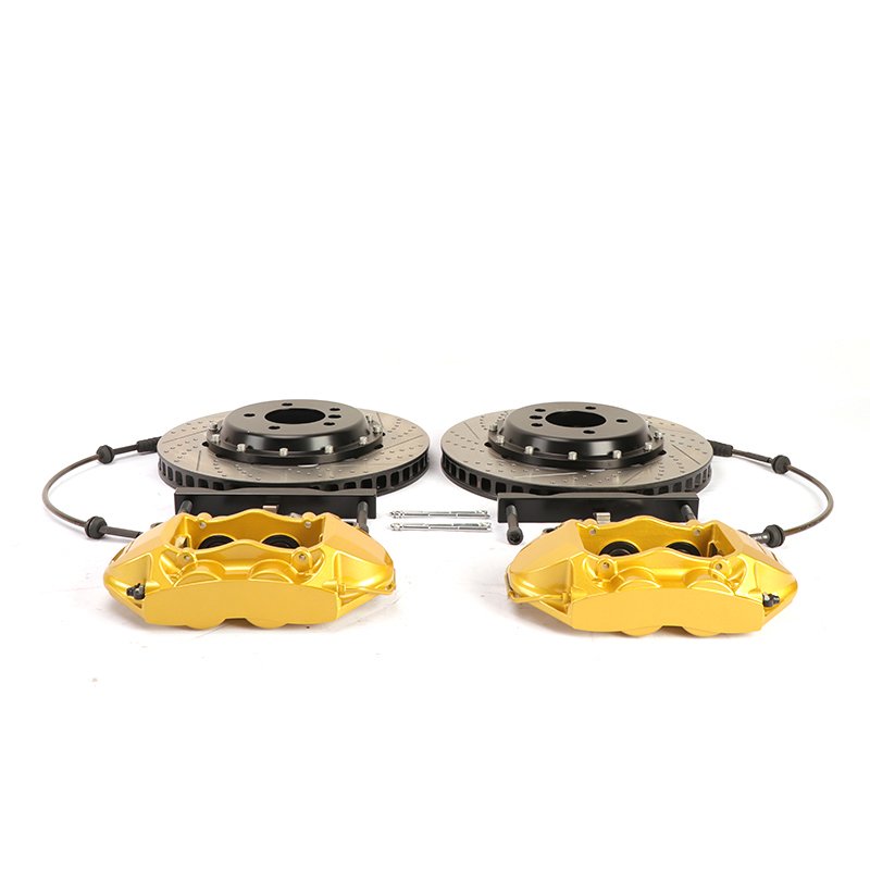 Auto Brake Accessories 18 Inch GT4 Racing Brake Caliper Kits 4 Pistons for 2018 Toyota Highlander