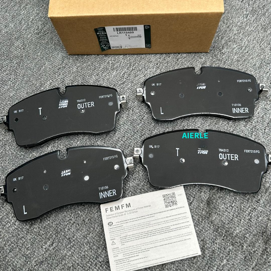 LR110409 Front Brake Pad for Land Rover Discovery 5 Range Rover Sport Vogue Auto Parts