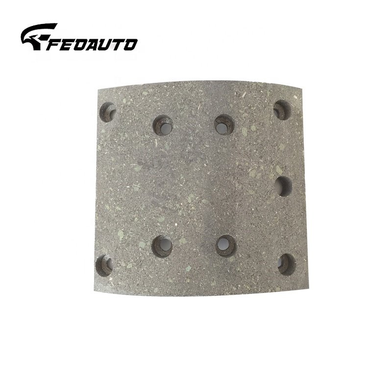 High Performance Truck Spare Parts Front Rear Axle Drum Brake Lining MB/113/1 WVA 19506/19844