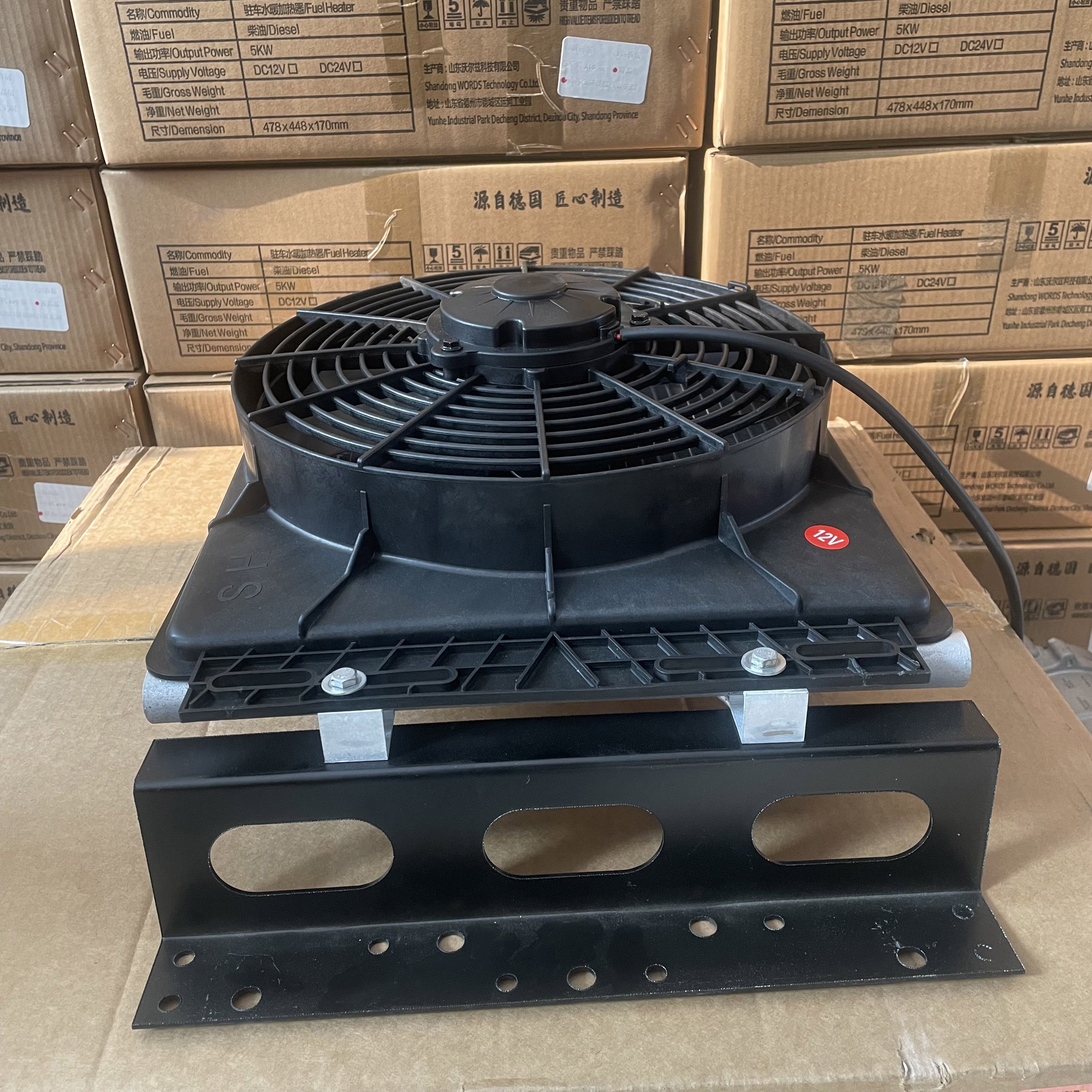 Parking air Conditioner Cooler Auto Parking Camper Conditioning 12v 24v Parking air Conditioner Cooler for Trucks RV Crane