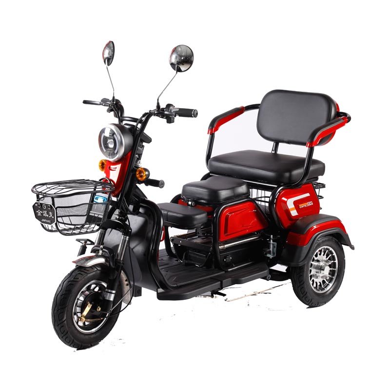 High Quality Factory Hot Sales Low Speed Safety Electric Tricycles Motorized Tricycles 600W 3 Wheel Electric Scooter