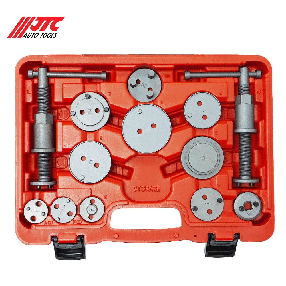 24PCS Forward and Reverse Brake Cylinder Adjustment Tool Set Brake Caliper Piston Tool Brake Pad Remover JTC6820