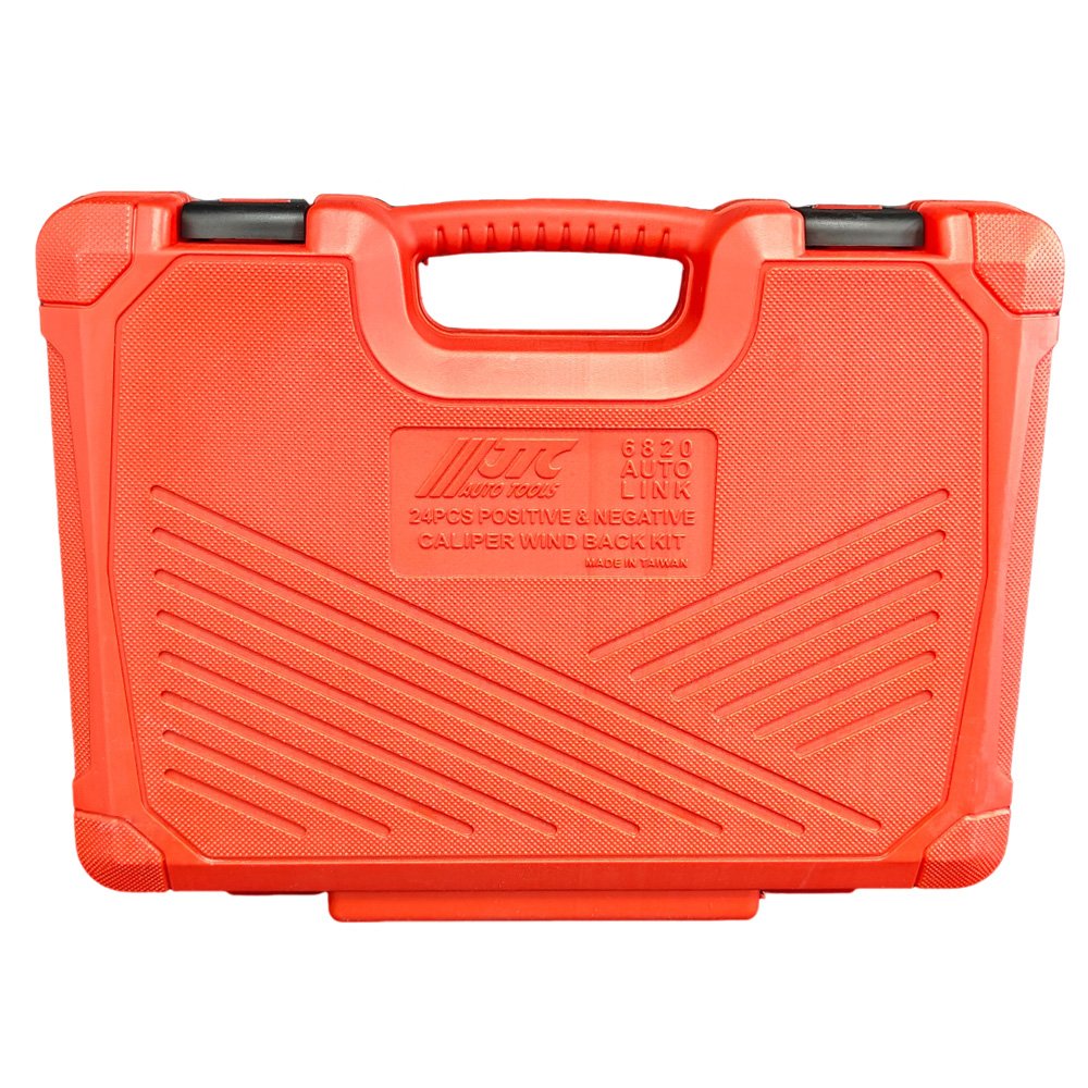 24PCS Forward and Reverse Brake Cylinder Adjustment Tool Set Brake Caliper Piston Tool Brake Pad Remover JTC6820