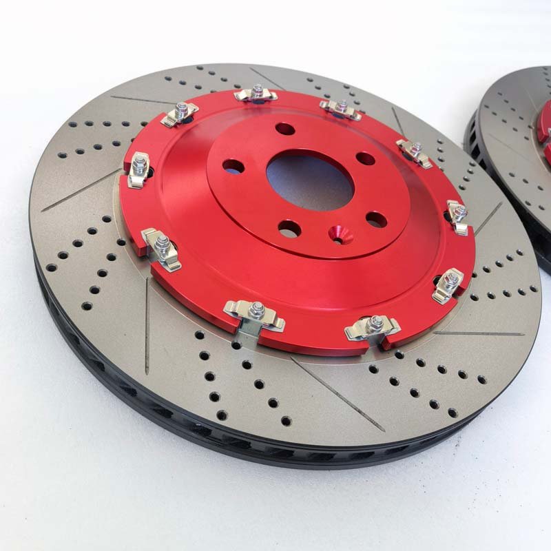 Jekit 958615301 Front Breaking Discs 380x38mm Porsche Cayenne (955/957 Turbo S 4.5 Bi-Turbo) Toyota Lexus Brake Calipers