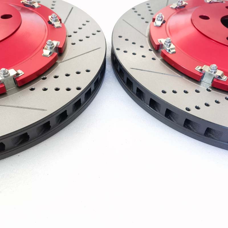 Jekit 958615301 Front Breaking Discs 380x38mm Porsche Cayenne (955/957 Turbo S 4.5 Bi-Turbo) Toyota Lexus Brake Calipers