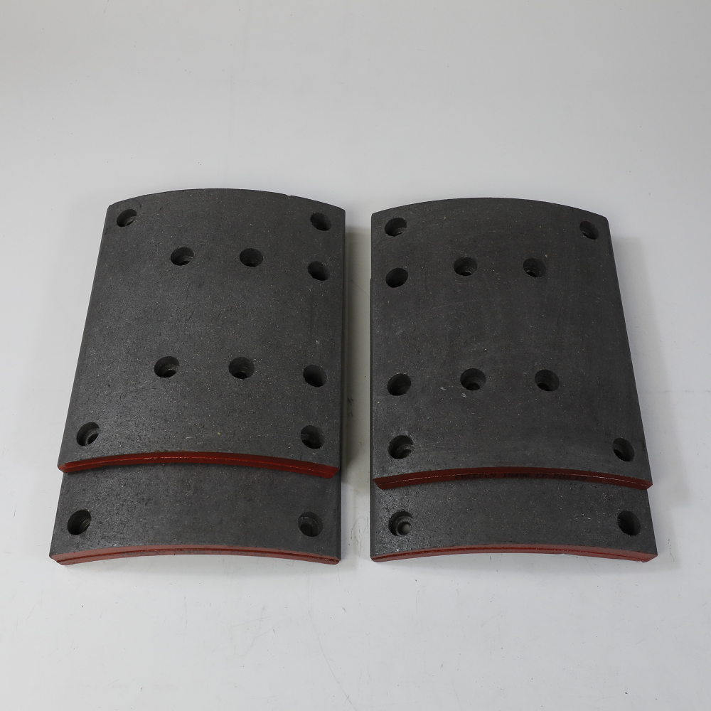 Auto Parts MP/36/2 European Truck Trailer Brake Spare Parts Heavy Duty Drum Brake Linings 19496 Brake Shoes