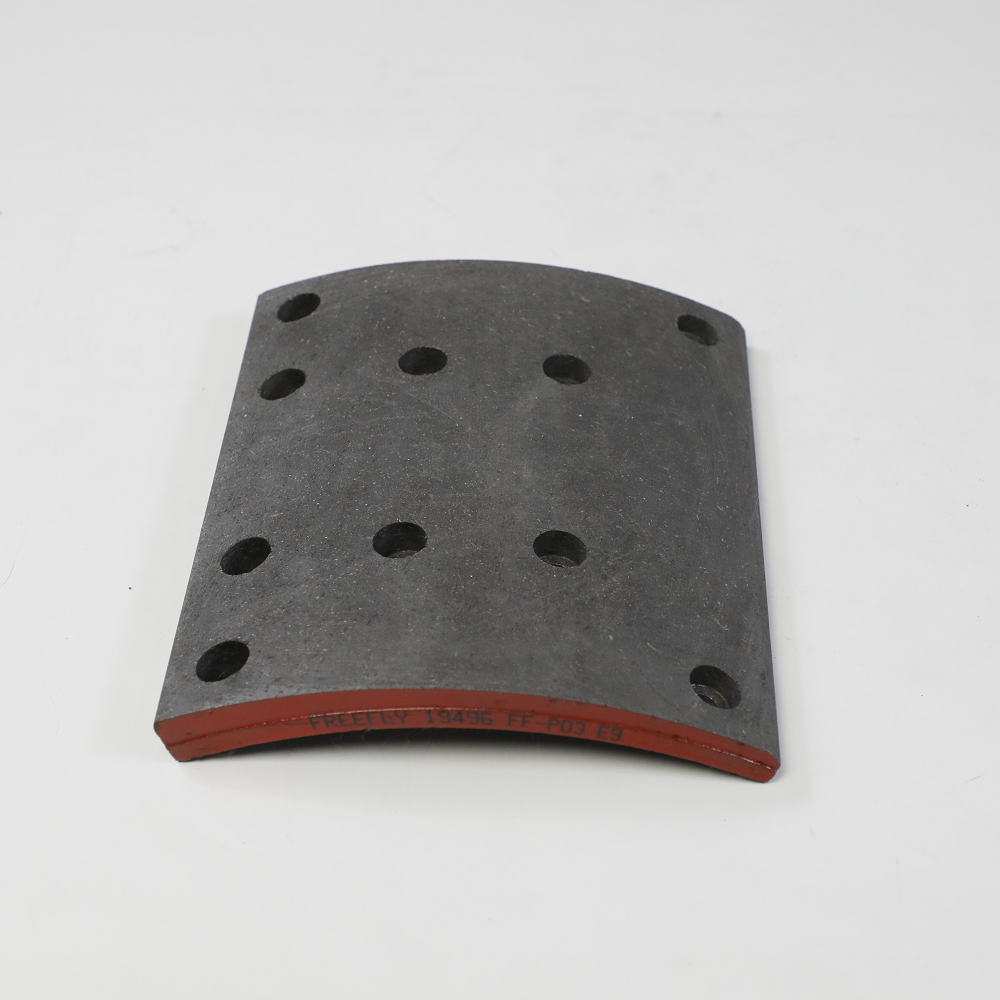 Auto Parts MP/36/2 European Truck Trailer Brake Spare Parts Heavy Duty Drum Brake Linings 19496 Brake Shoes