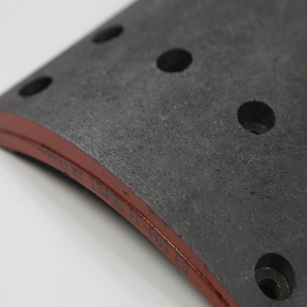 Auto Parts MP/36/2 European Truck Trailer Brake Spare Parts Heavy Duty Drum Brake Linings 19496 Brake Shoes
