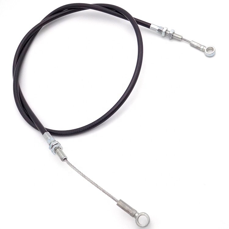 Factory Custom Hand Brake Cable Clutch Cable With Adjuster For Auto Cars, Trucks & SUVs Scooter, Brake Line Manufacturer