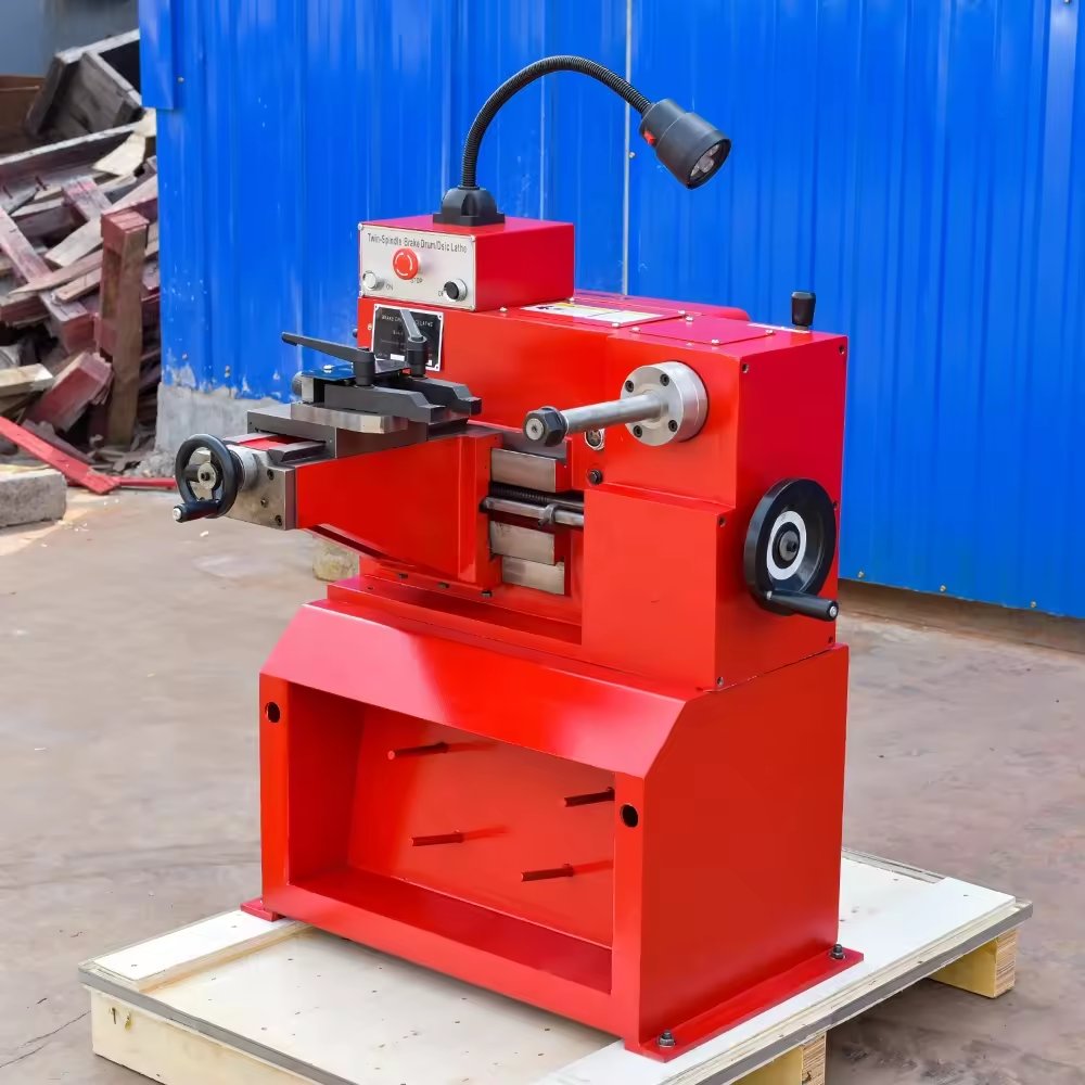 Latest High Safety Disc Skimming Drum Cutting Brake Lathe Machine T8445A
