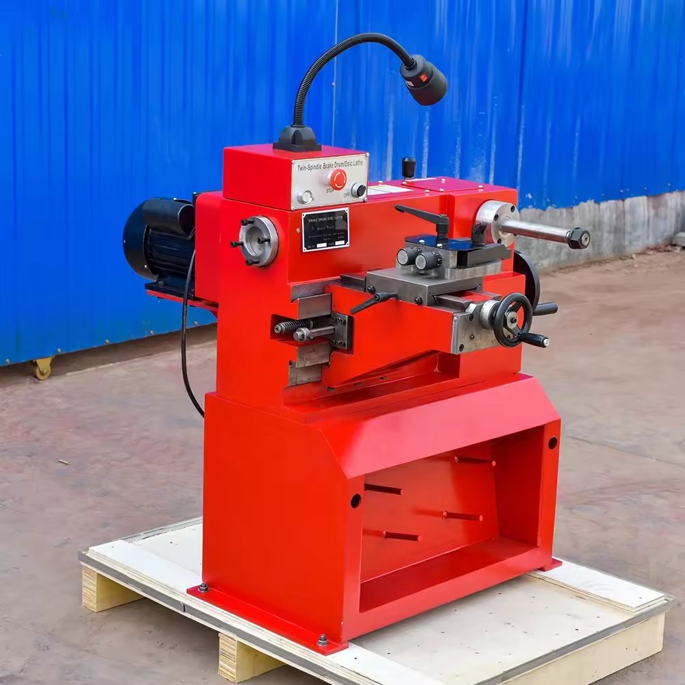 Latest High Safety Disc Skimming Drum Cutting Brake Lathe Machine T8445A