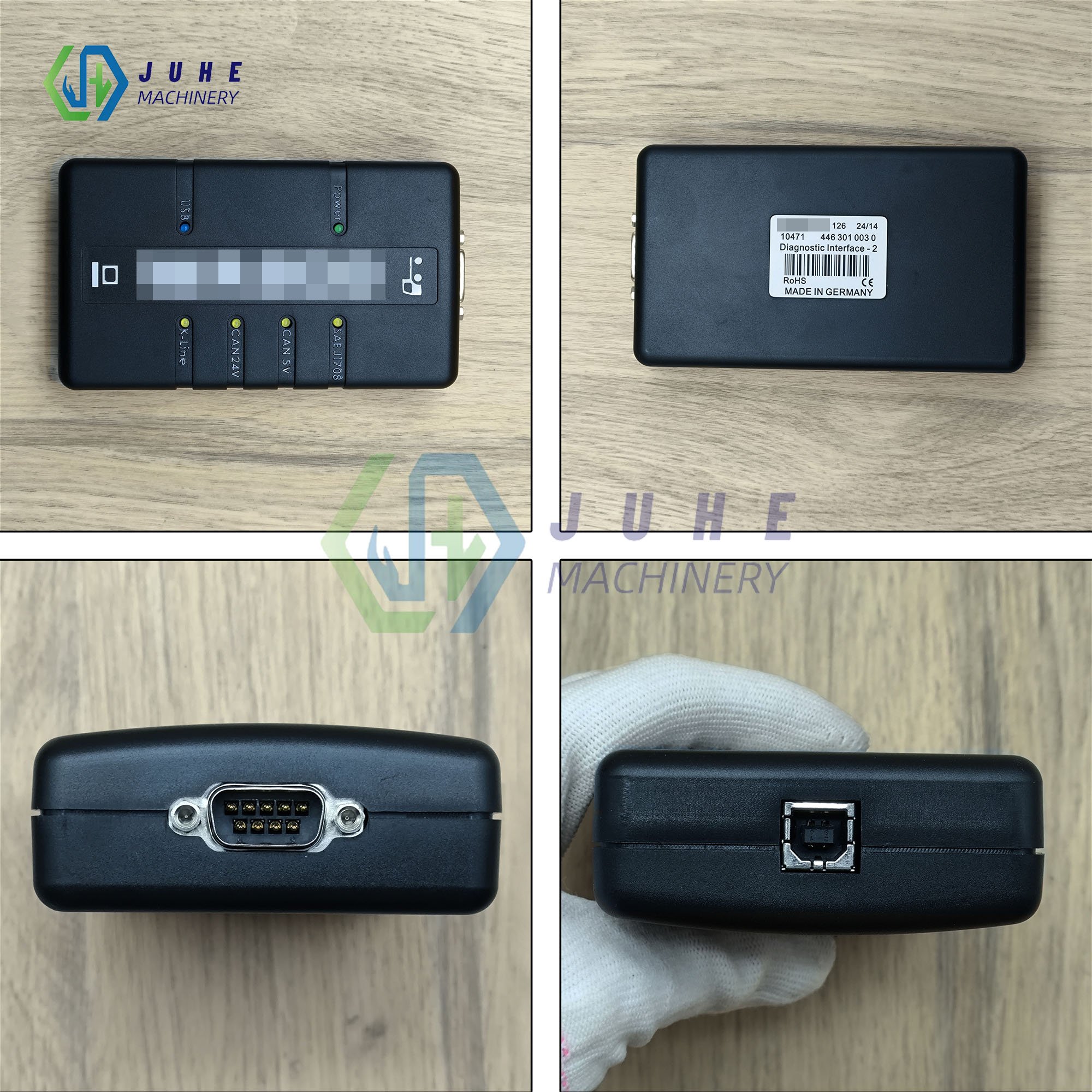 For Wabco Diagnostic Kit (WDI) Trailer Brake Diagnostic Tool Interface WABCO Heavy Duty Diagnostic Scanner Tool