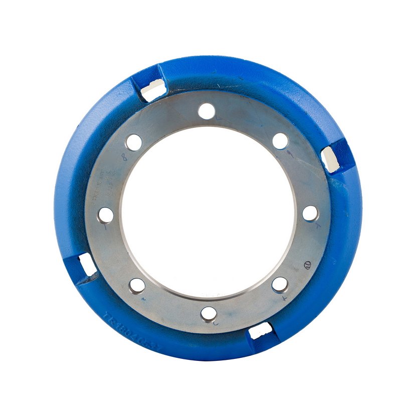 Hot Selling Bus Accessories 6 8 12 Holes Front Rear Steel Bus Brake Drum Assembly for ZK6100 Ankai Higer Bus Brake Parts