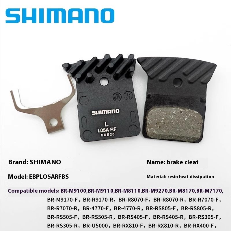 Shimano Road Bike Hydraulic Disc Brake Caliper Kit for Road BMX E-Bike Includes L05A Caliper Plate L05A Brake Pad