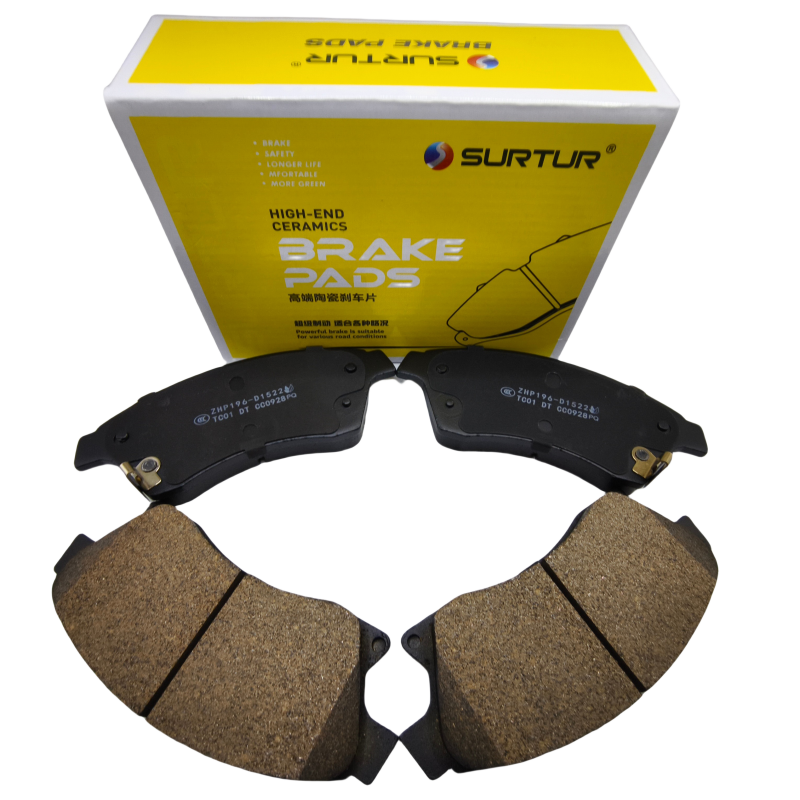 SURTUR New Front Brake Pad D1522 Ceramic Brake Pad for CHEVROLET Cruze for OPEL for VAUXHALL